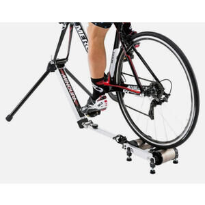 Minoura FG-220 Hybrid Roller with storage bag Front Fork Mounted Trainer